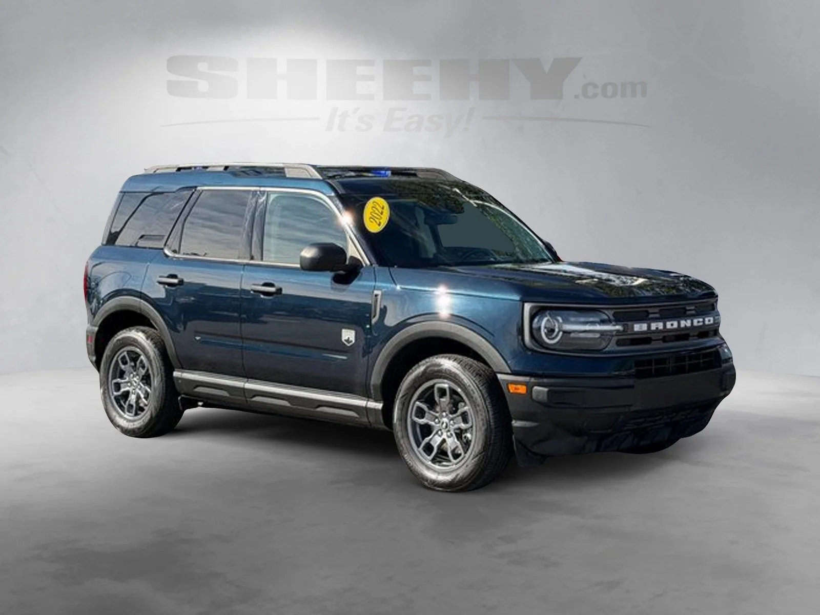 Certified Used 2022 Alto Blue Metallic Tinted Clearcoat Ford Big Bend image 2