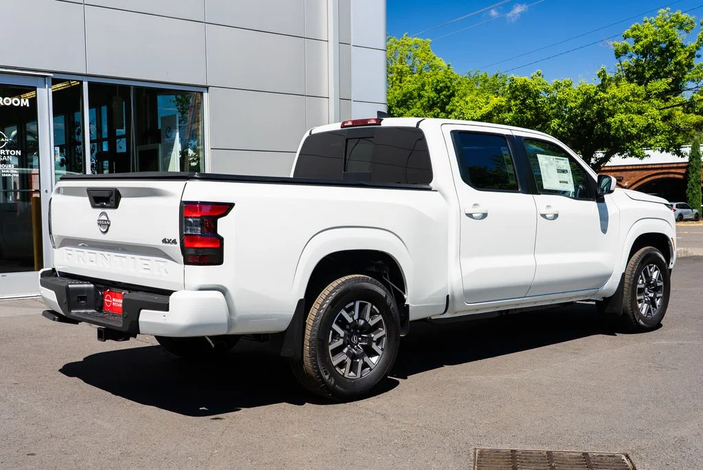 New 2026 Glacier White Nissan Crew Cab SV Long Bed image 6