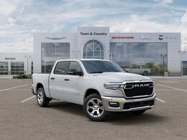 New 2026 Bright White Clear-Coat Exterior Paint RAM Big Horn/Lone Star image 5