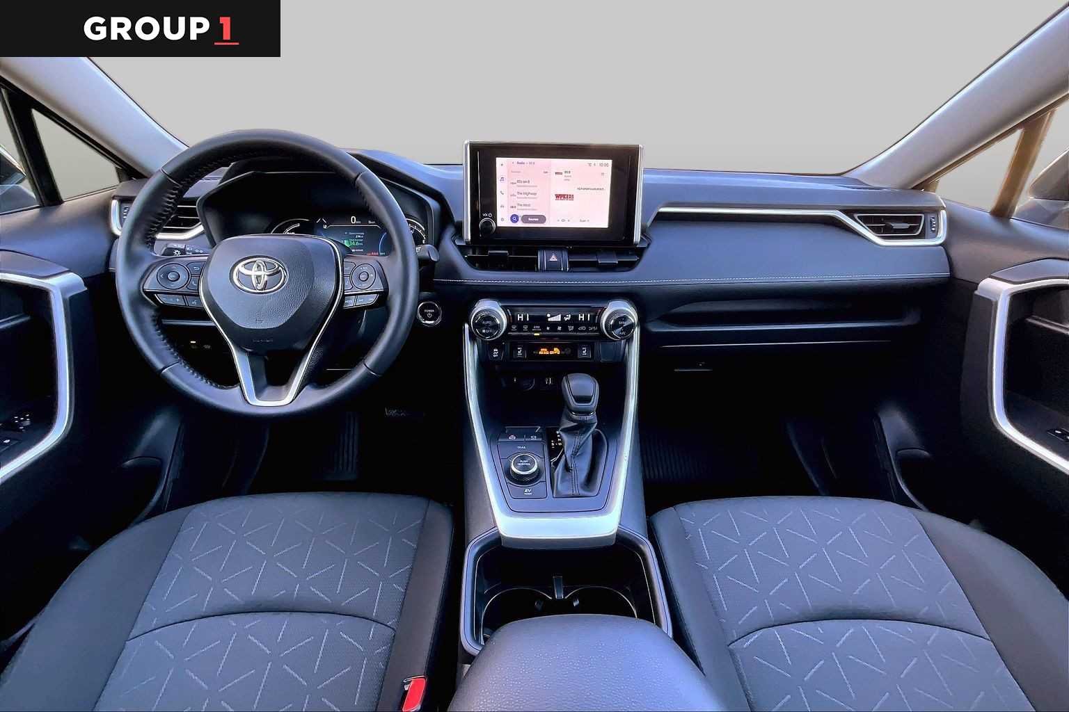 Certified Used 2025 Midnight Black Metallic Toyota Hybrid XLE image 16