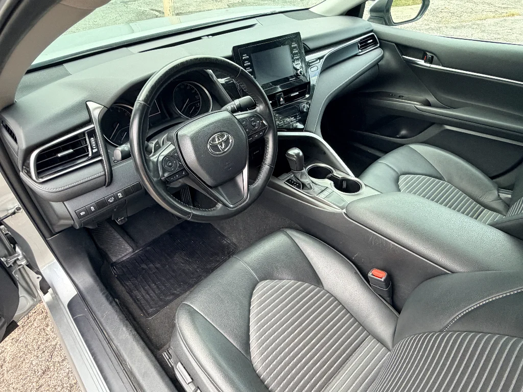 Used 2024 Celestial Silver Metallic Toyota SE image 12