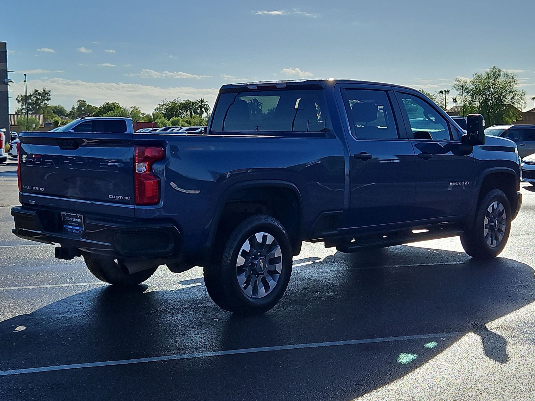 Certified Used 2024 Lakeshore Blue Metallic Chevrolet Custom image 5
