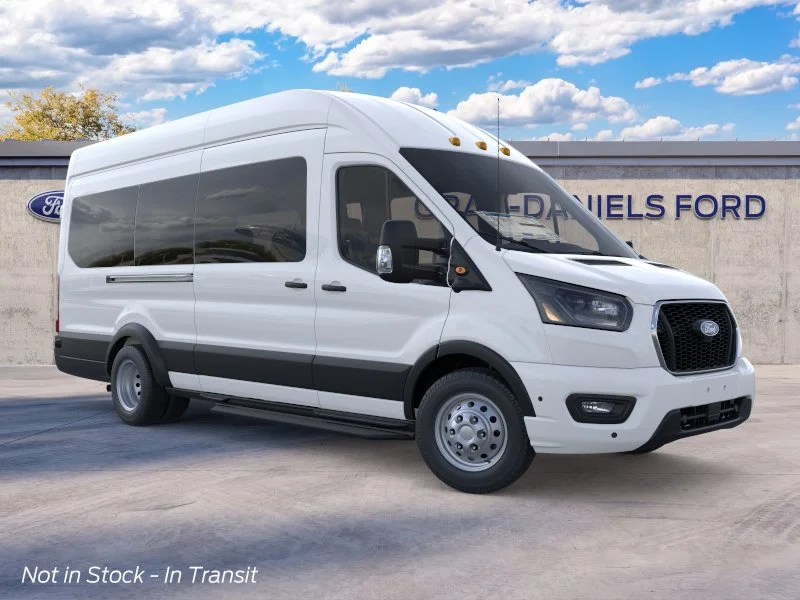 New 2026 Oxford White Ford Passenger Van XLT image 7