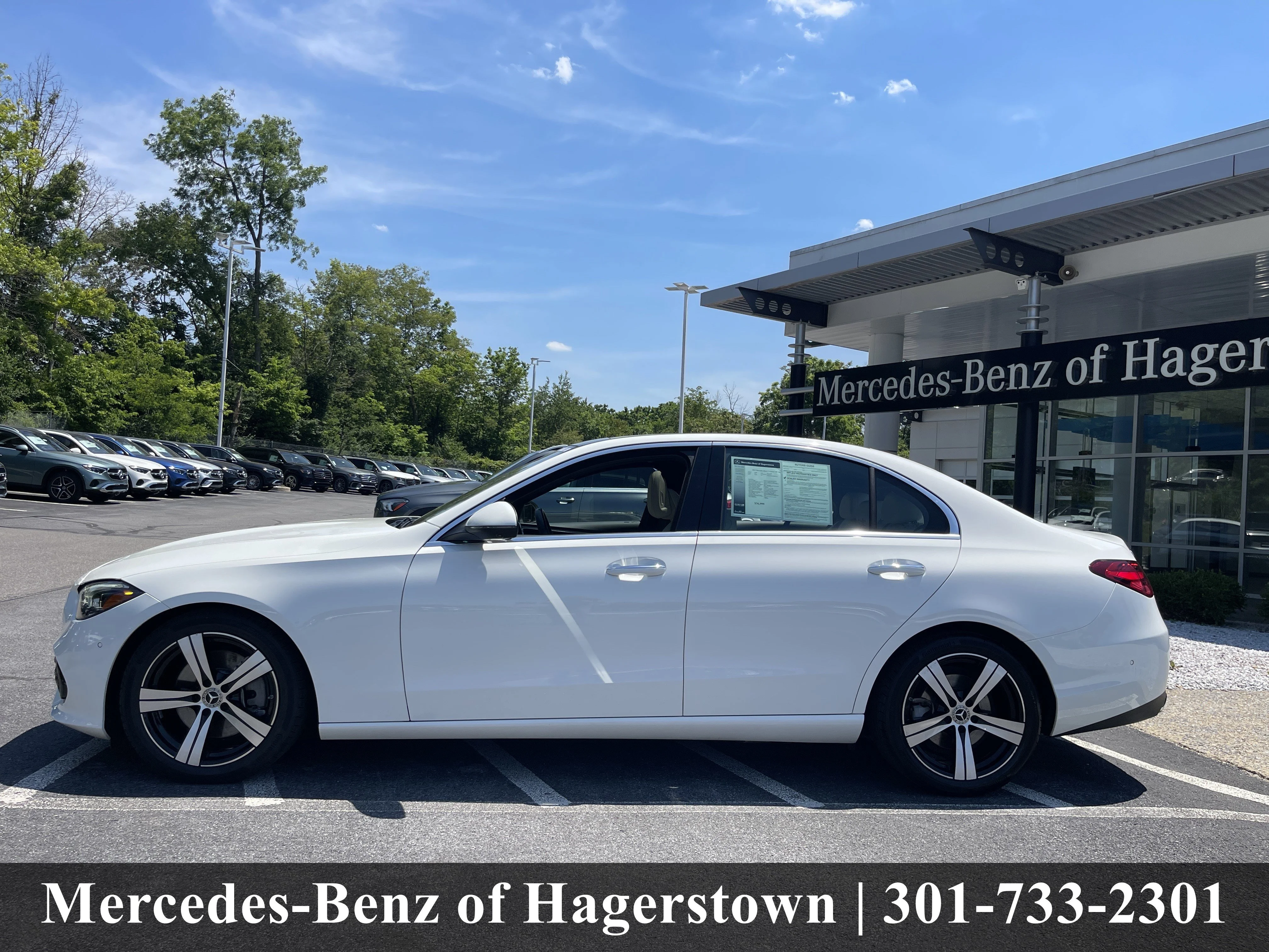 Certified Used 2023 Polar White Mercedes-Benz C 300 4MATIC® Sedan image 4