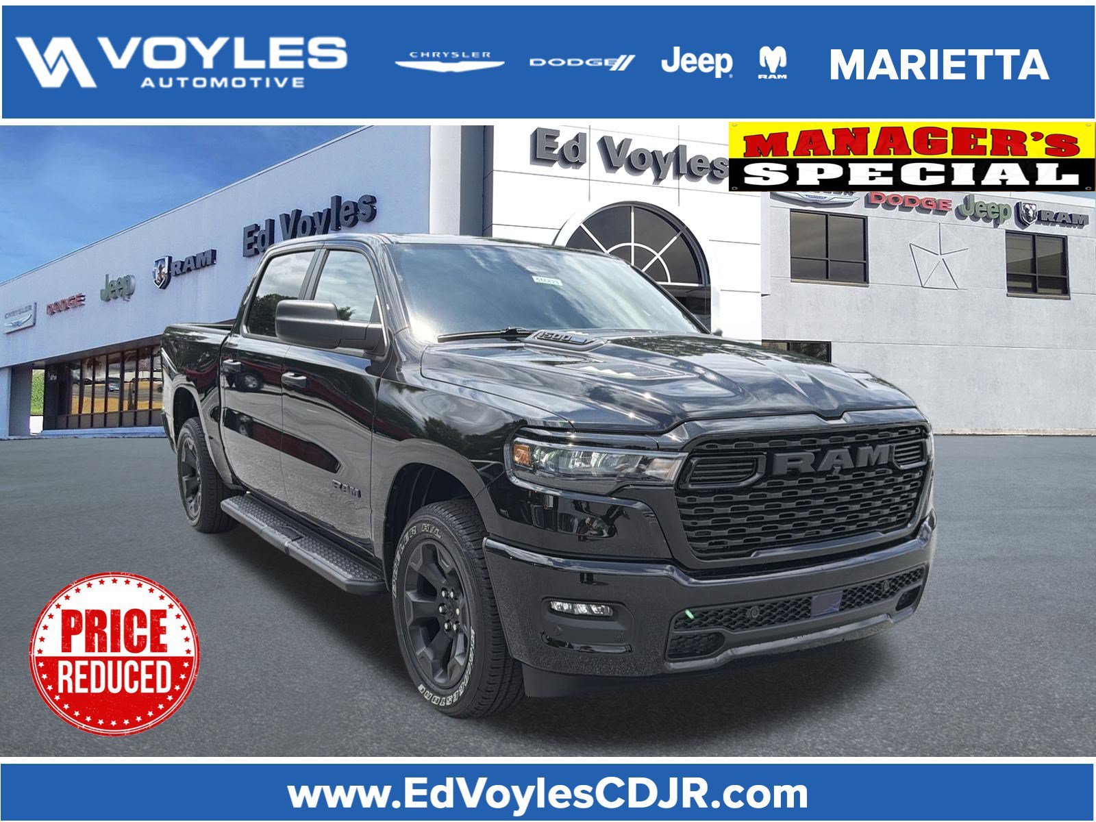 New 2026 Diamond Black Crystal Pearl-Coat Exterior Paint RAM Express image 1