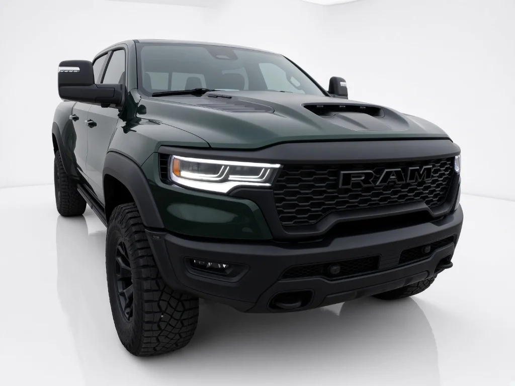 New 2026 Serrano-Green Metallic Exterior Paint RAM RHO image 2