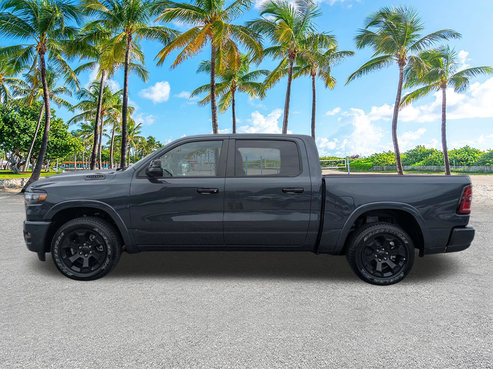 Used 2025 Forged Blue Metallic Ram Big Horn image 8
