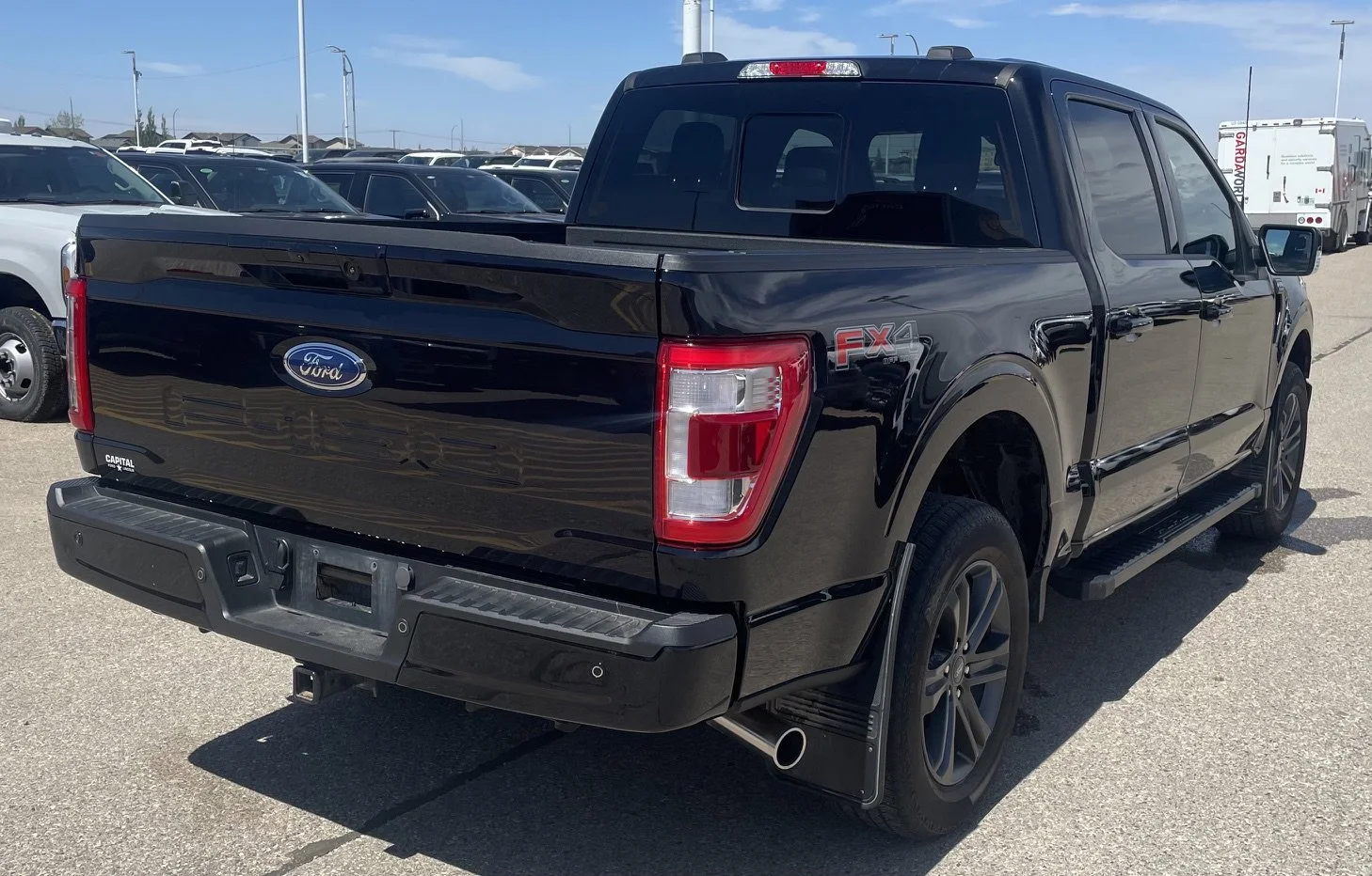 Used 2023 Black Ford LARIAT SuperCrew   **New Arrival** image 5