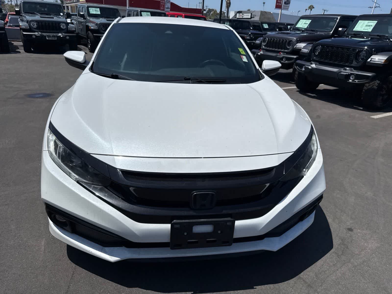 Used 2019 Platinum White Pearl Honda Sport image 4