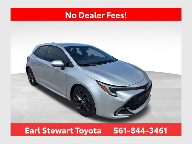 Certified Used 2025 Silver Toyota XSE image 1