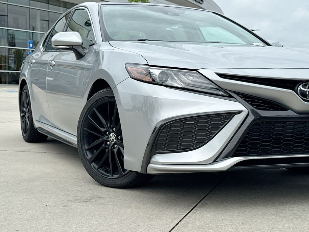 Used 2021 Silver Toyota XSE image 9