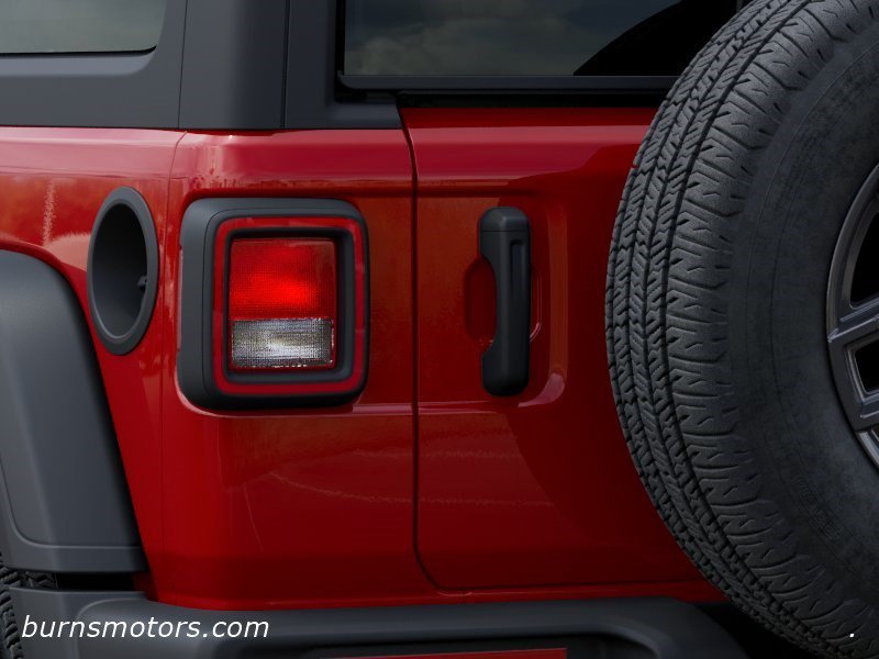 New 2026 Firecracker Red Clear-Coat Exterior Paint Jeep Sport 2-Door image 9