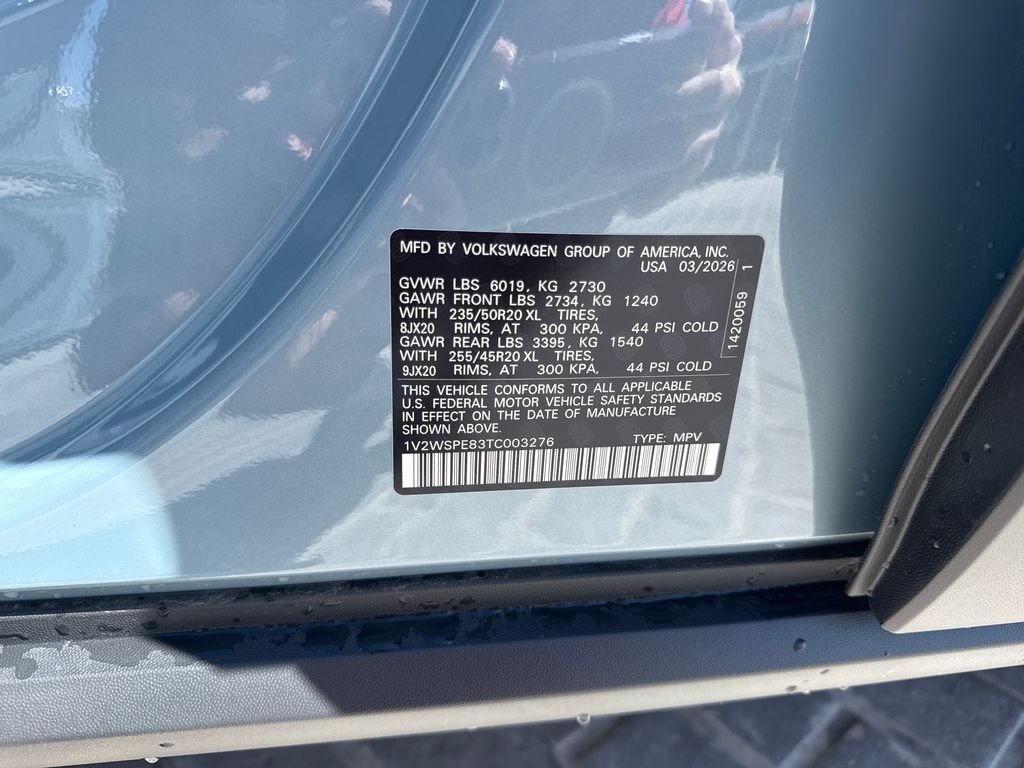 New 2026 Arctic Blue Metallic Volkswagen Pro S image 25