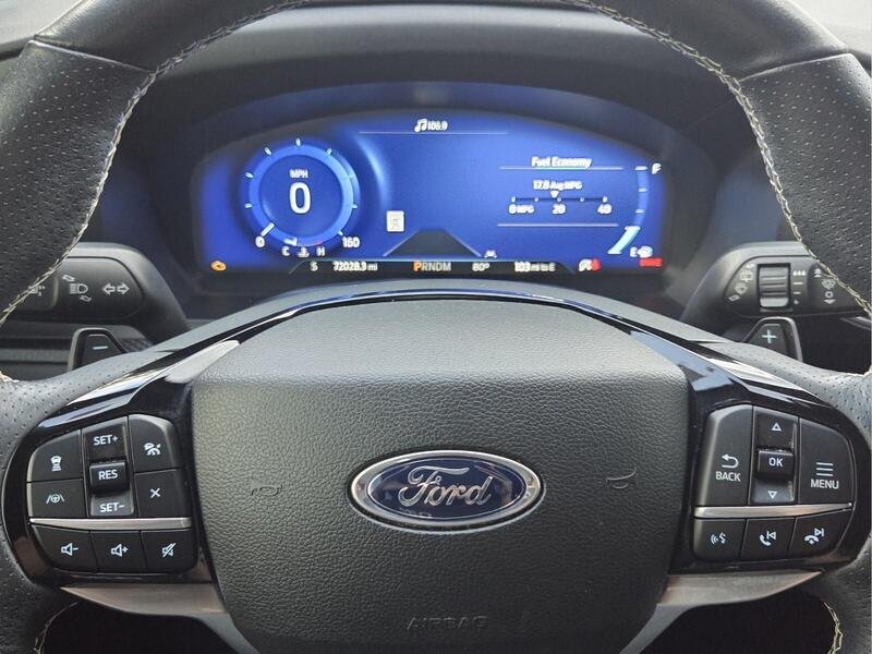 Used 2022 White Metallic FORD ST 4WD image 33