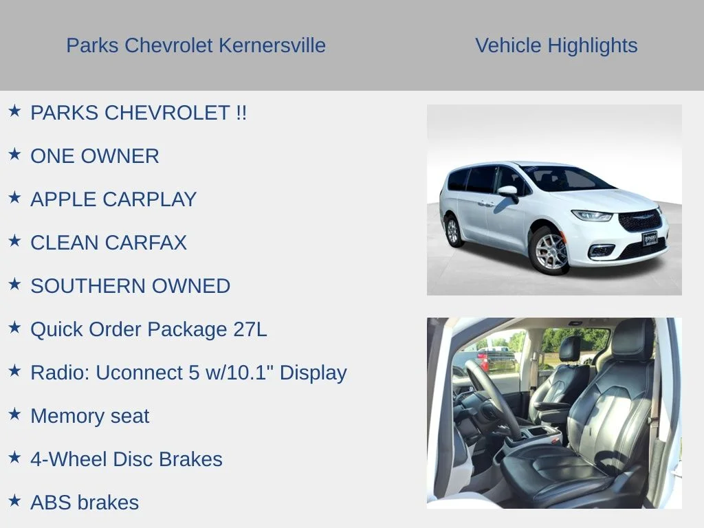 Used 2023 White Chrysler Touring L image 5