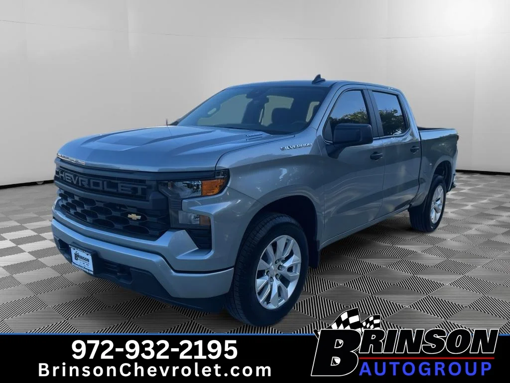 New 2026 Sterling Gray Metallic Chevrolet Custom image 1