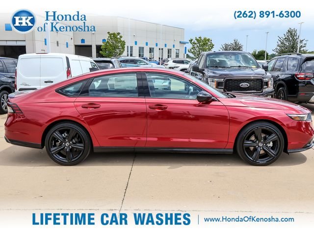 Certified Used 2025 Radiant Red Metallic Honda HYBRID SPORT-L image 6