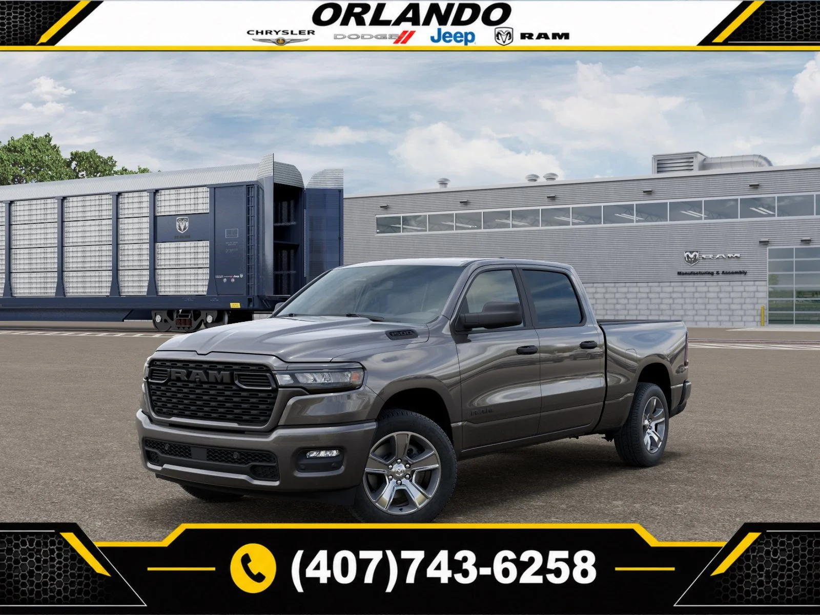 New 2026 Granite Crystal Metallic Clearcoat Ram Express image 1
