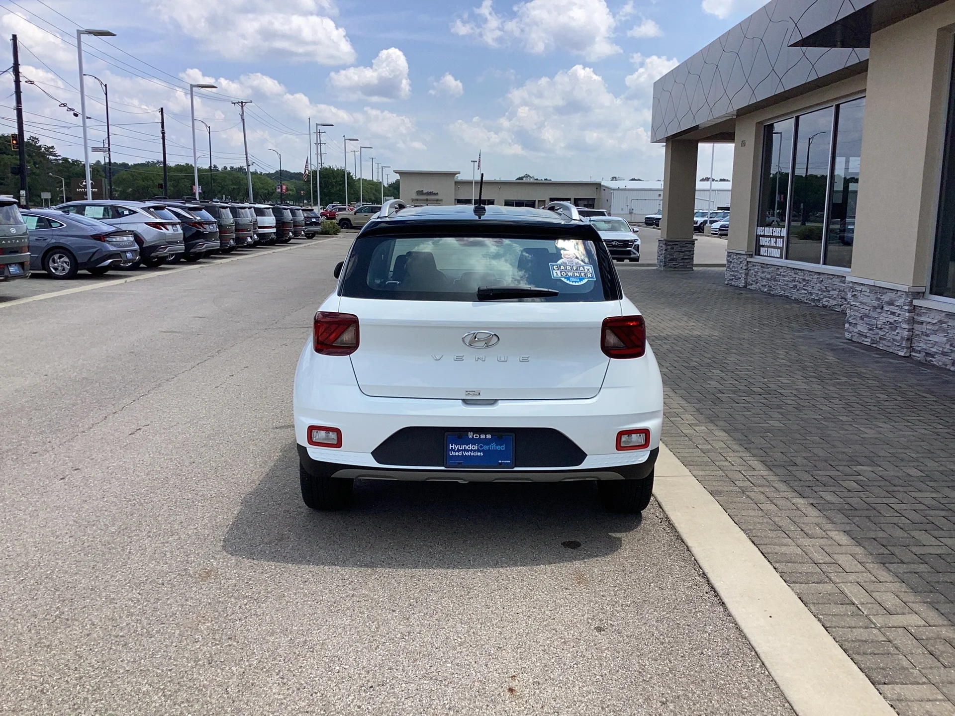 Certified Used 2026 Lunar White/Black Roof Hyundai  image 5