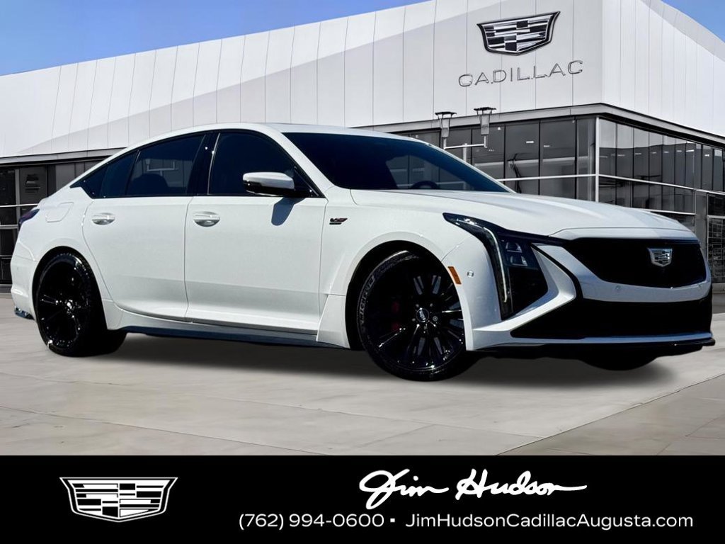 Certified Used 2025 Summit White Cadillac V-Series Blackwing image 1