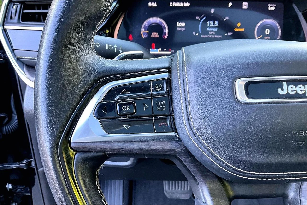Certified Used 2023 Black Jeep Overland image 29