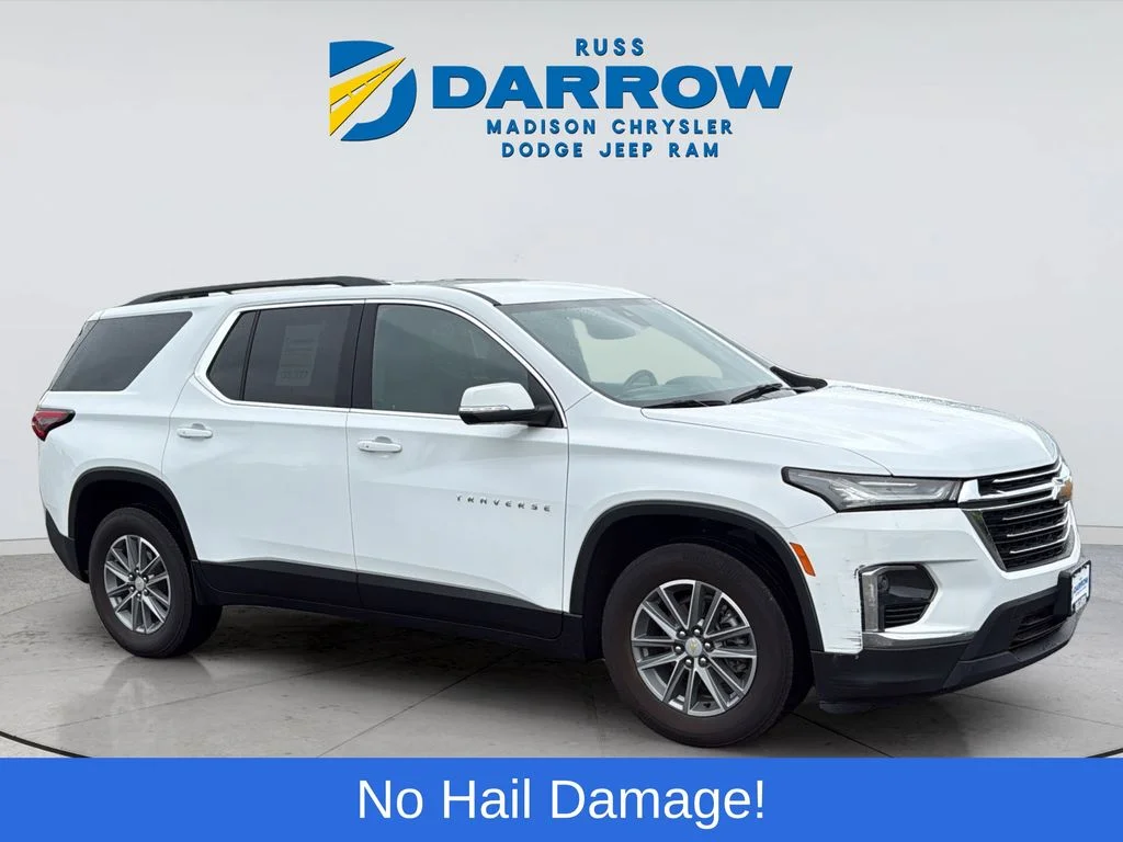 Used 2022 White Chevrolet LT Leather image 7