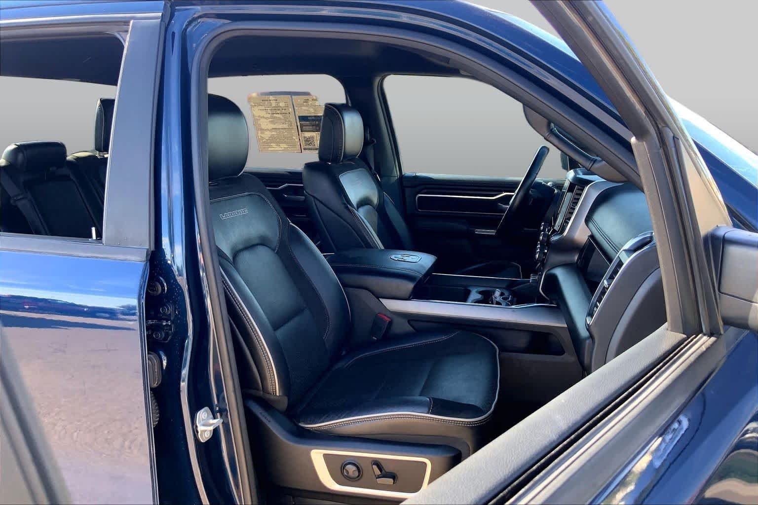 Certified Used 2024 Patriot Blue Pearlcoat Ram Laramie image 9