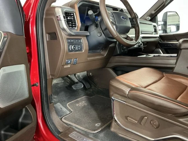 Used 2024 Rapid Red Metallic Tinted Clearcoat Ford King Ranch image 20