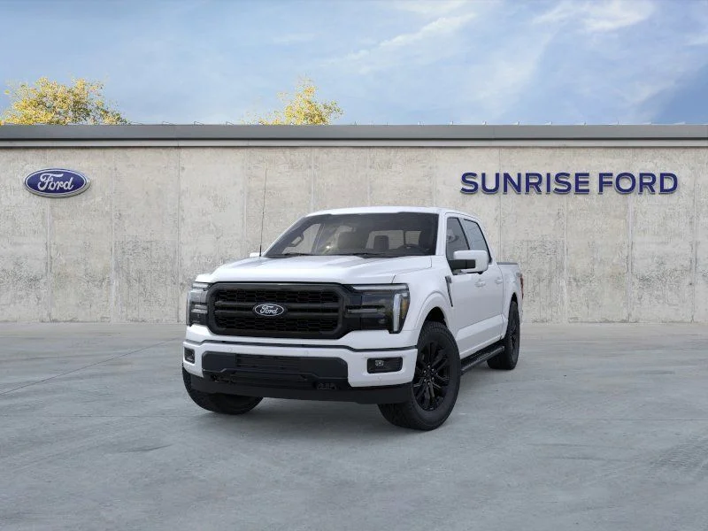 New 2026 Star White Metallic Tri-Coat Ford Lariat® image 2