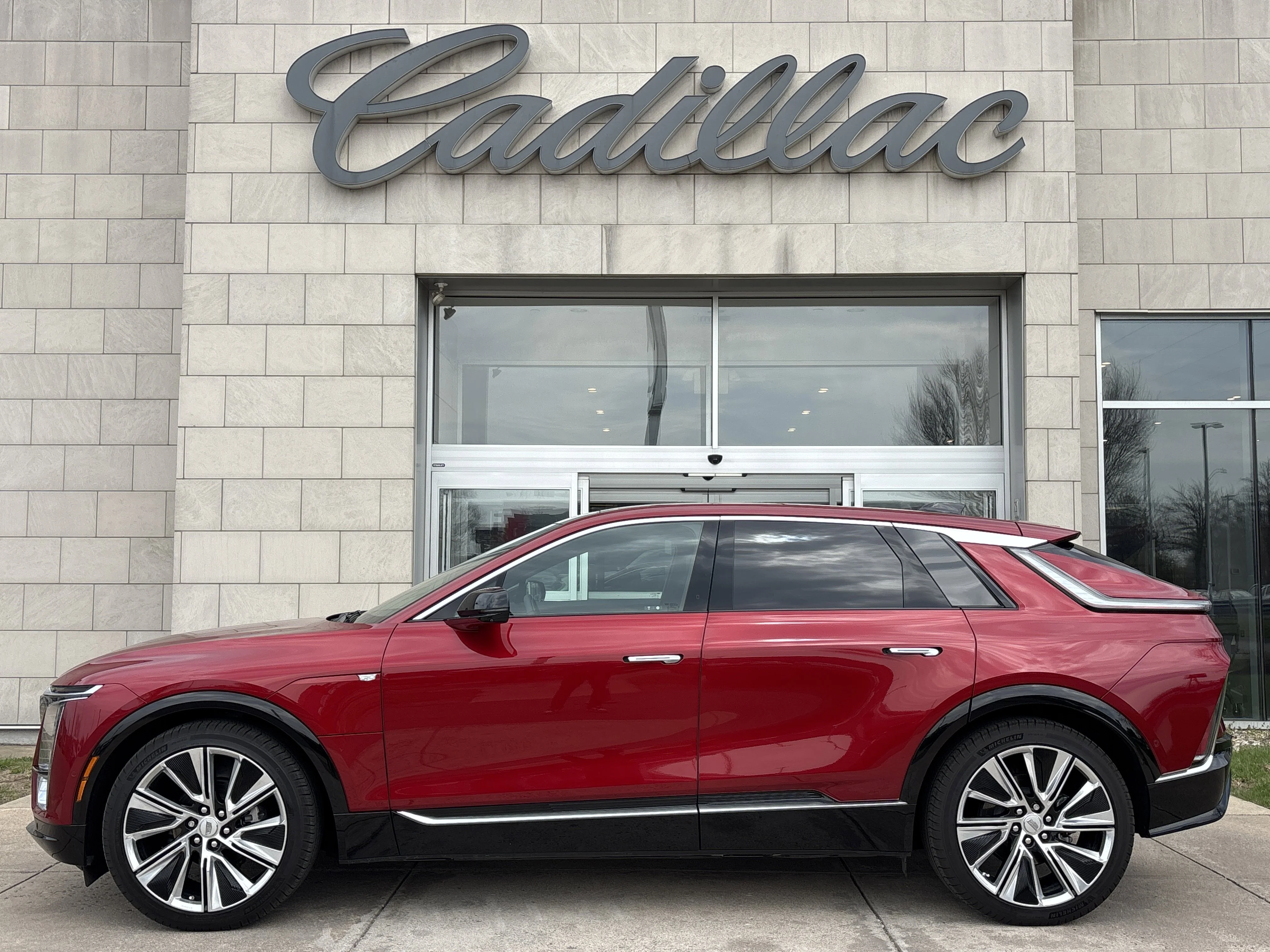 Used 2025 Radiant Red Tintcoat Cadillac Luxury image 10