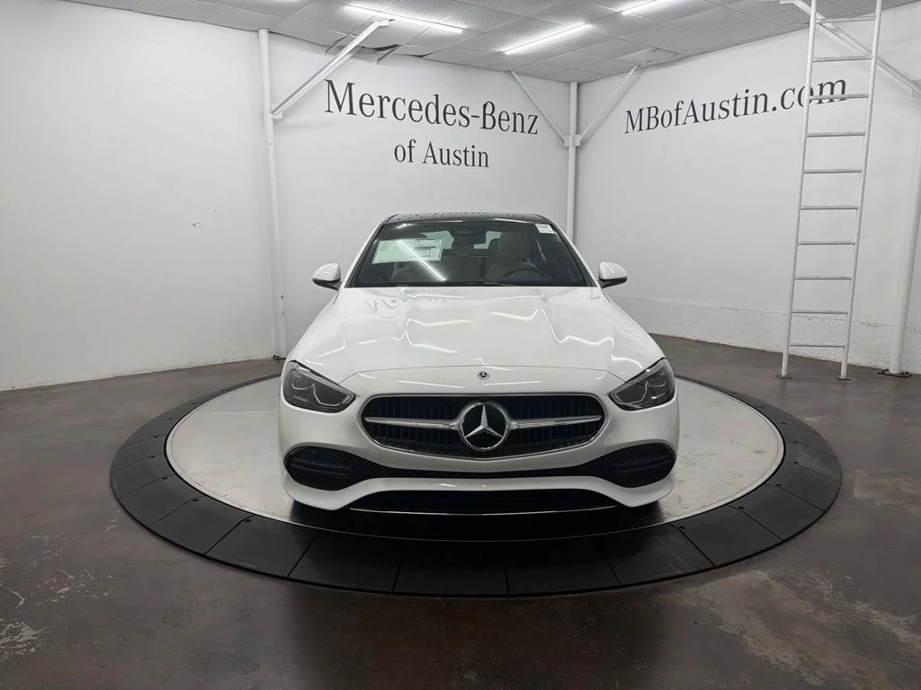 New 2026 White Mercedes-Benz C 300 image 2