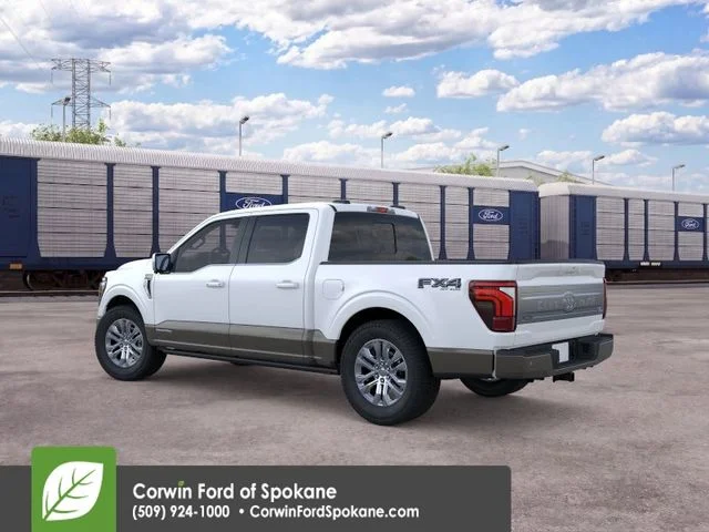New 2026 Star White Metallic Tri-Coat Ford King Ranch image 6