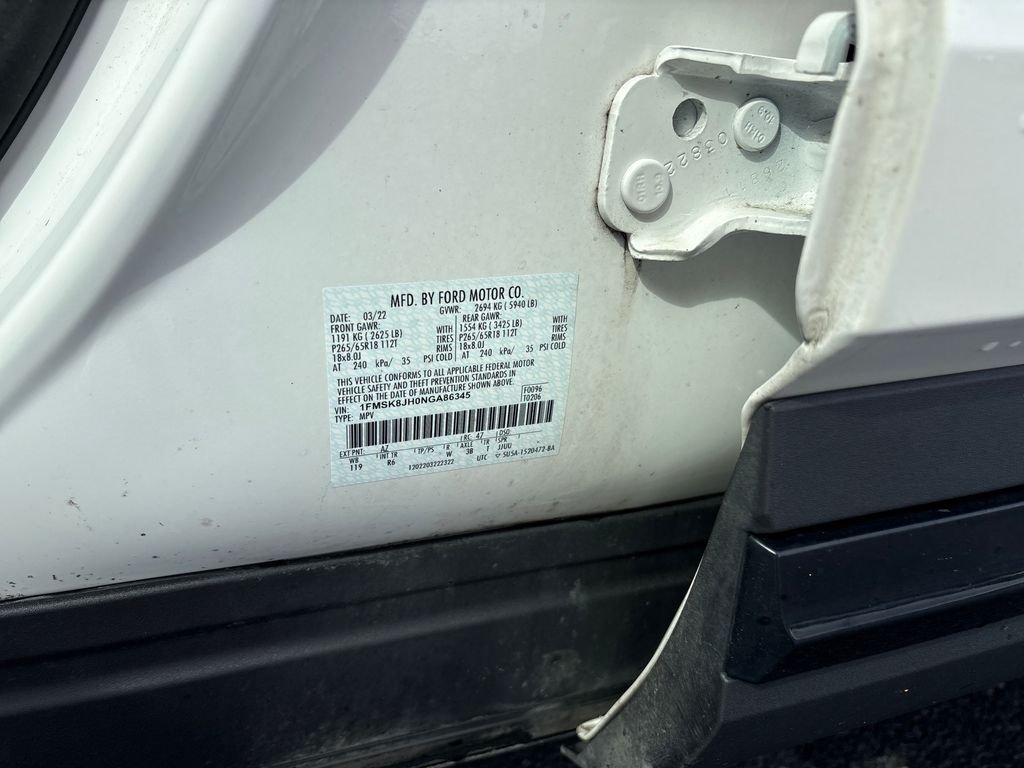 Used 2022 White Ford Timberline image 17
