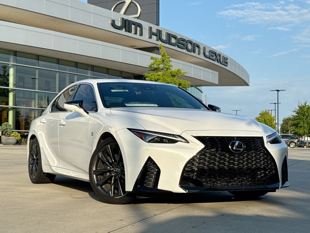 Certified Used 2023 White Lexus 350 F SPORT image 1