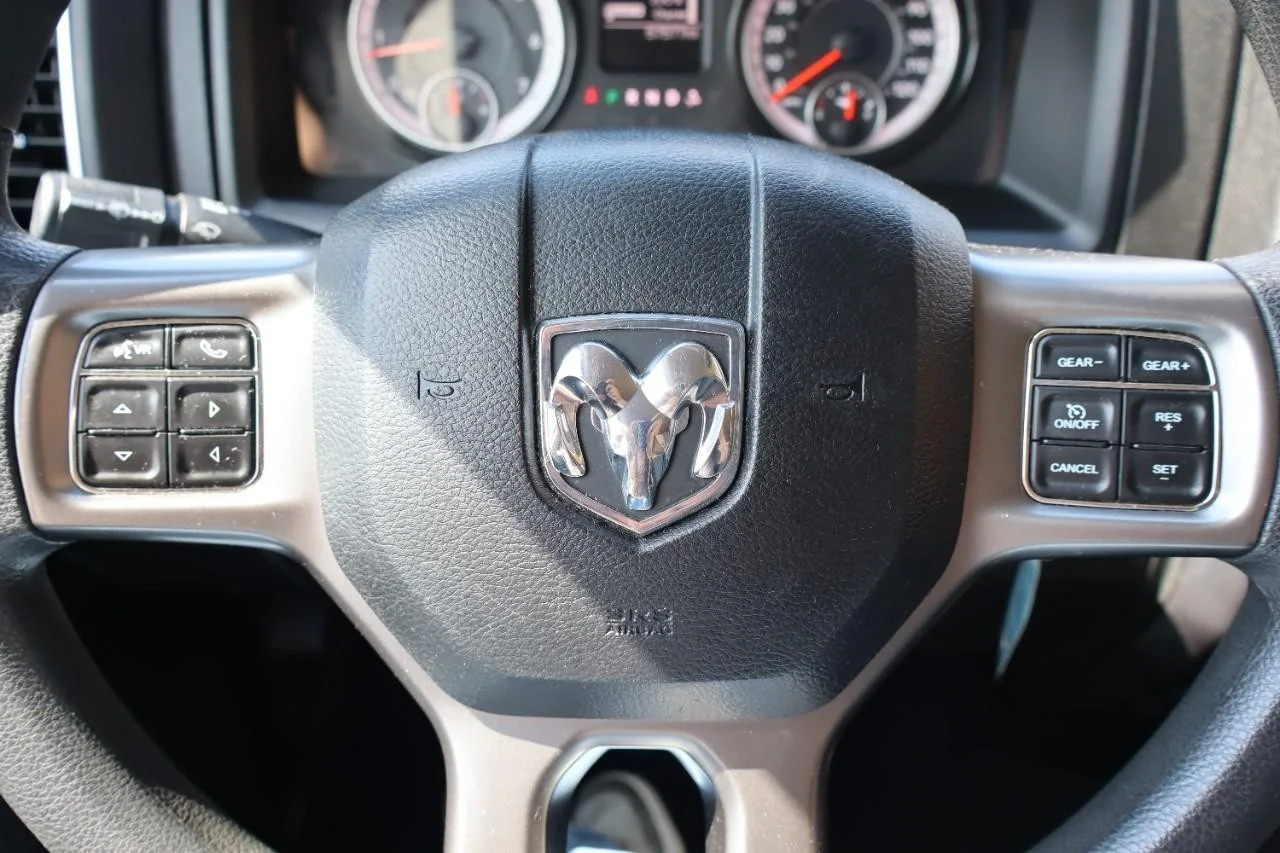 Used 2024 Diamond Black Crystal Pearl Coat Ram SLT image 17