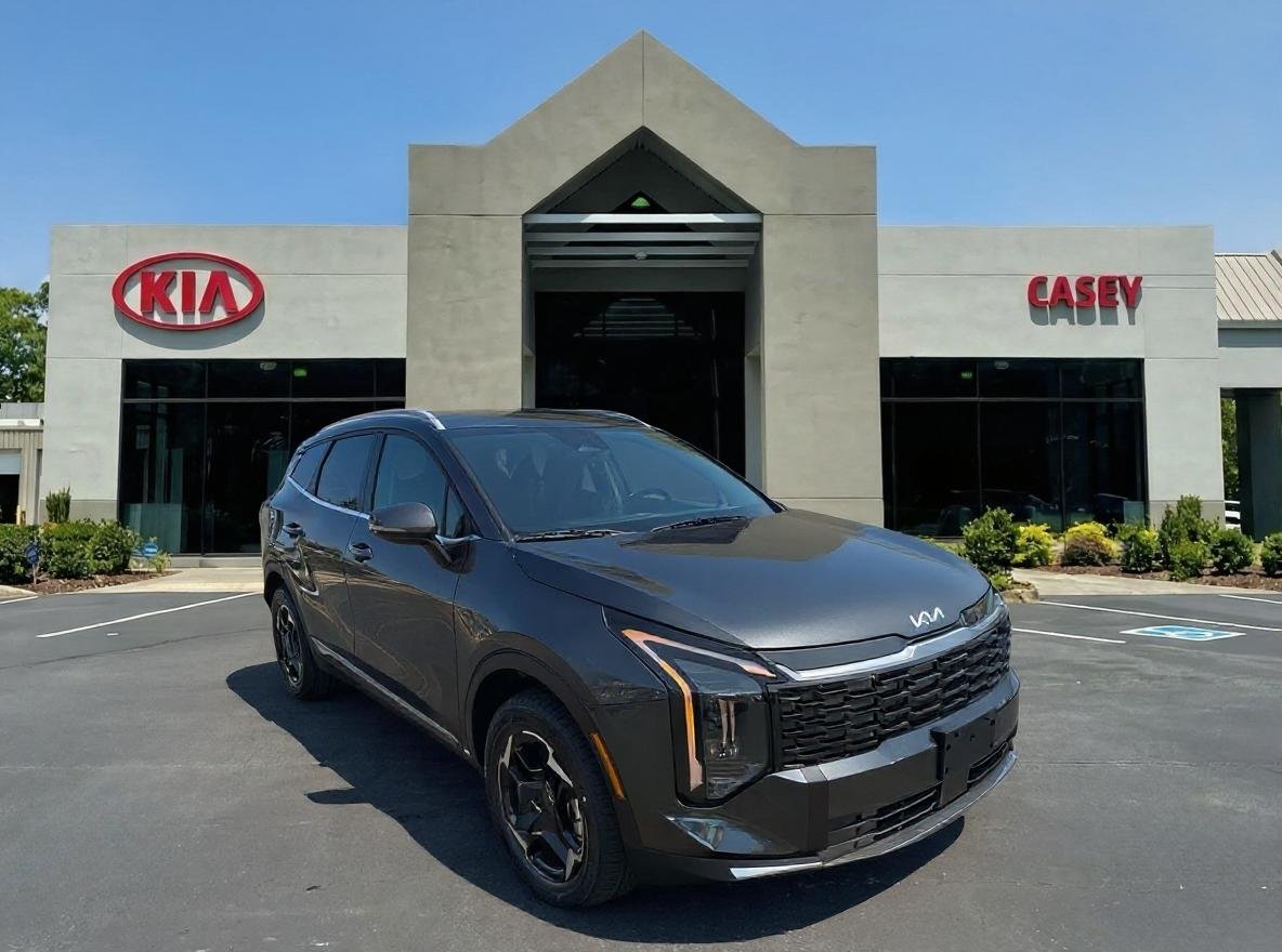 New 2026 Gravity Gray Kia EX image 1
