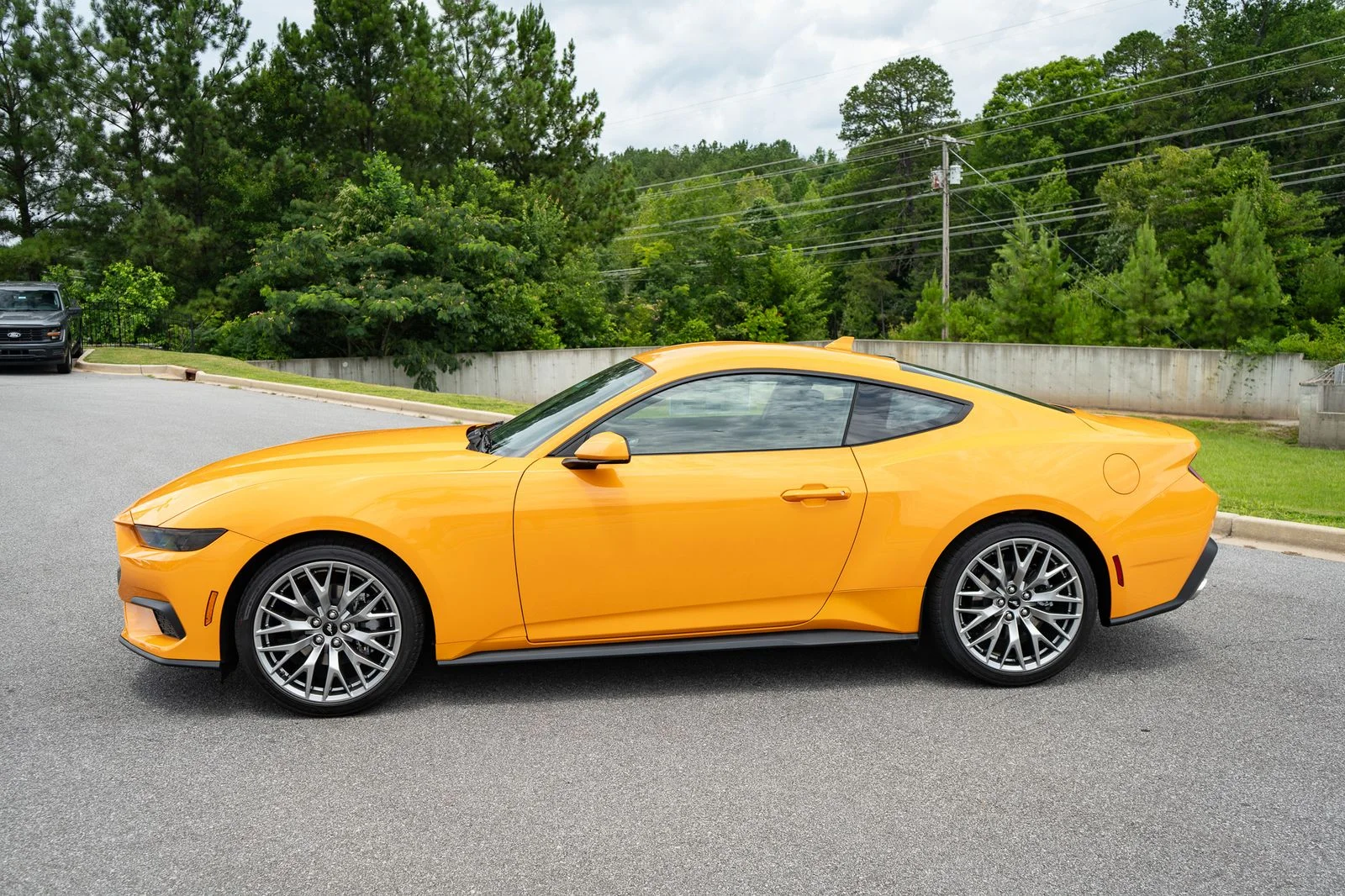 New 2026 Orange Fury Metallic Tri-coat Ford EcoBoost® Premium Fastback image 5