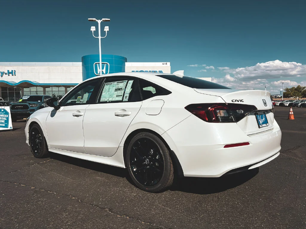 New 2026 Platinum White Pearl Honda Sport image 5