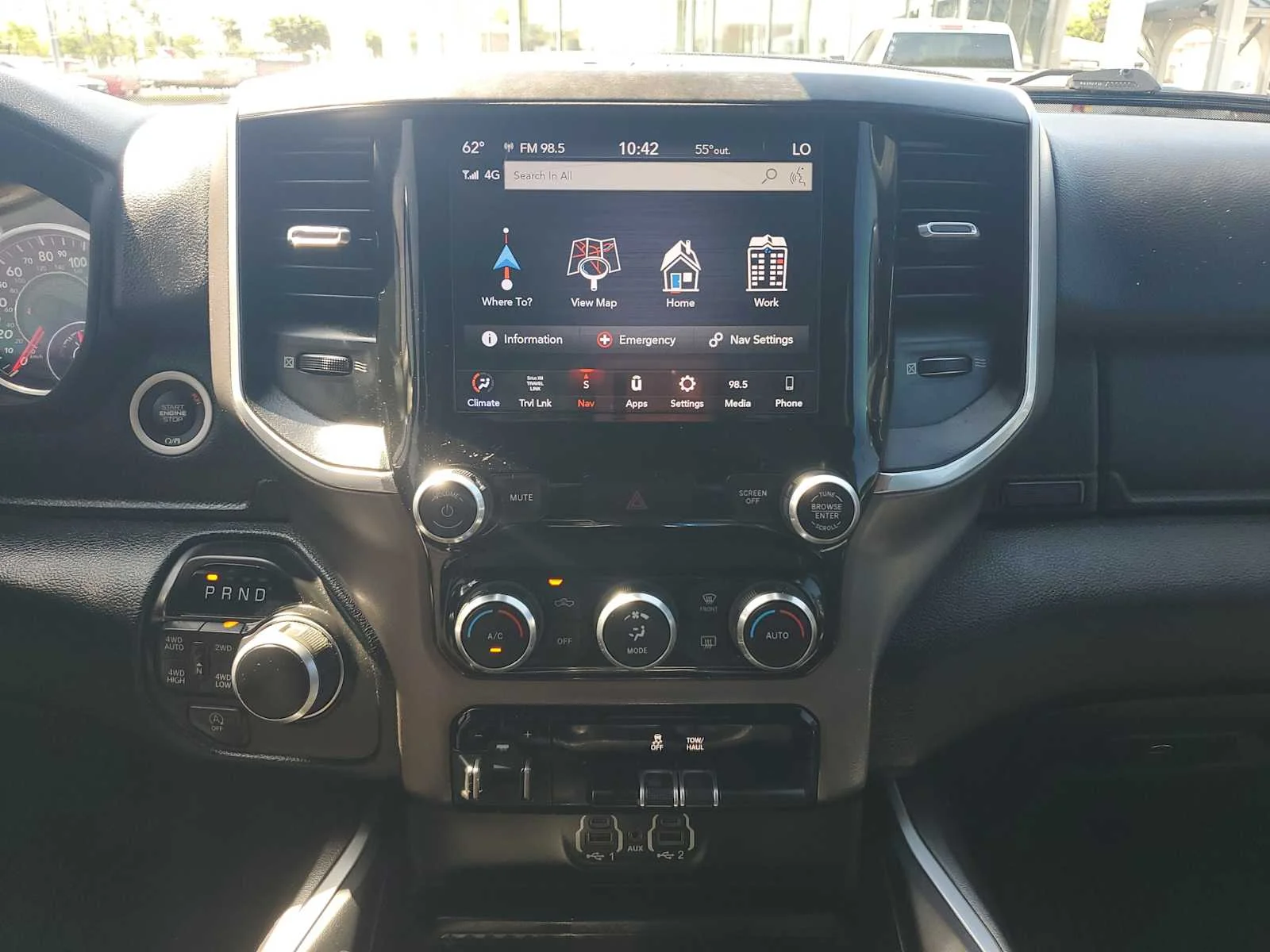 Used 2021 Flame Red Clearcoat Red Ram Big Horn image 12