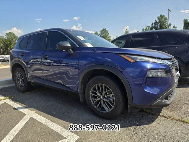 Used 2021 Caspian Blue Metallic NISSAN S image 7
