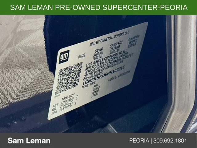 Used 2023 Blue Chevrolet Premier image 34