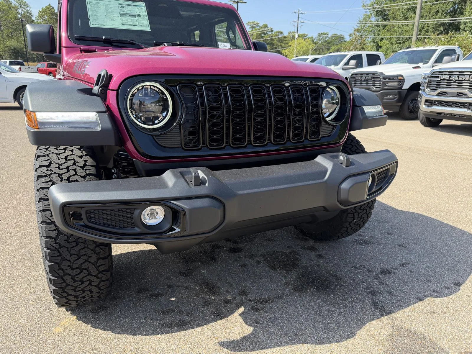 New 2026 Tuscadero Pearl-Coat Exterior Paint Jeep Willys image 25