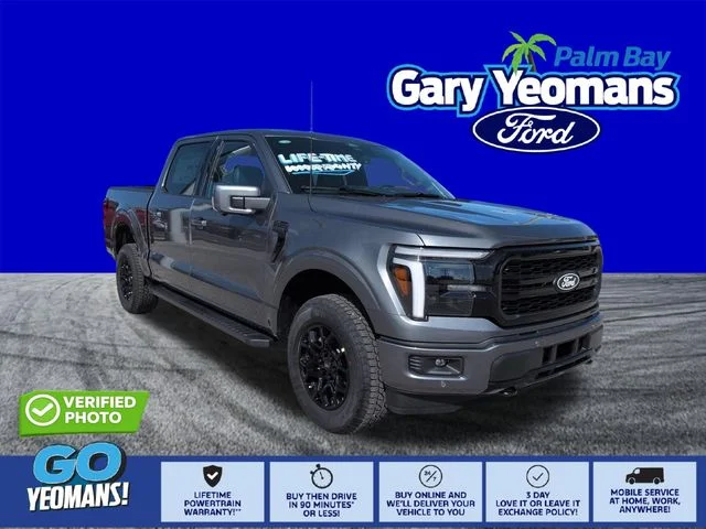 New 2026 Gray Ford Lariat image 1