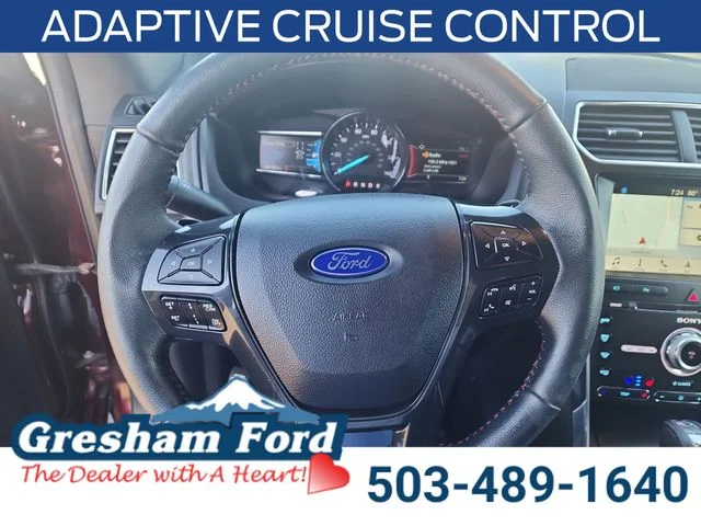 Used 2018 Burgundy Ford Sport image 17
