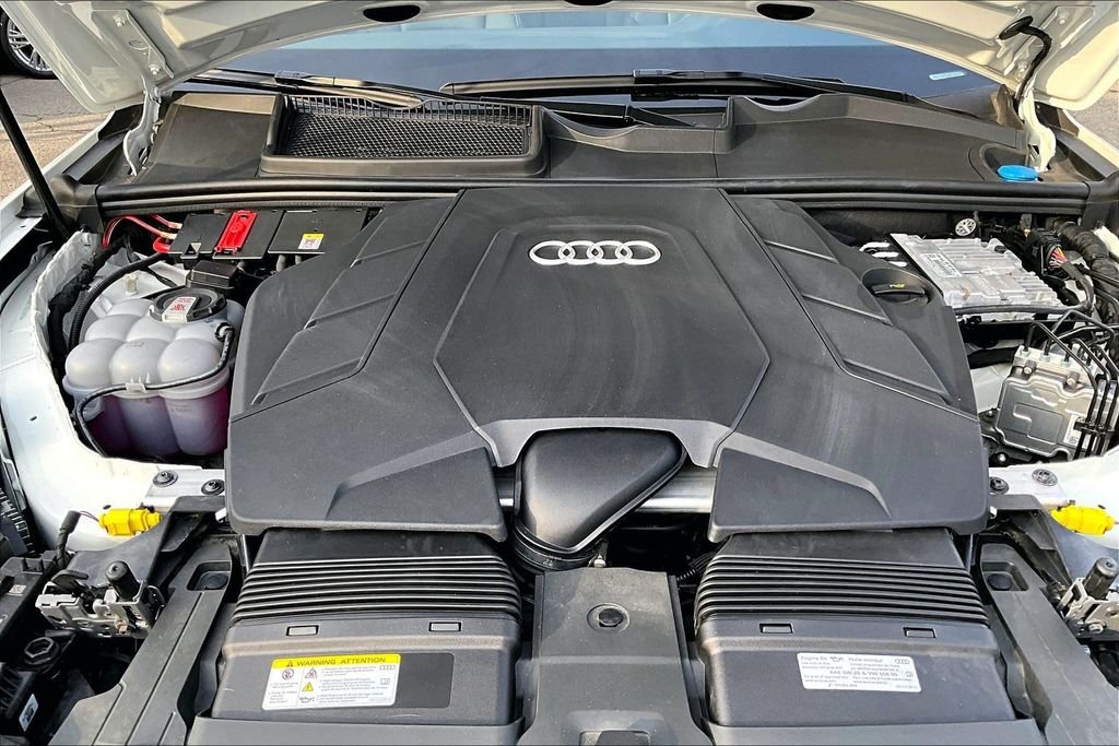 Used 2025 White Audi 55 Premium Plus image 30