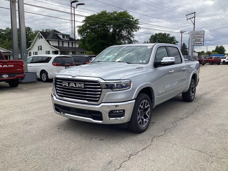 New 2026 Silver Zynith Exterior Paint RAM Laramie image 3