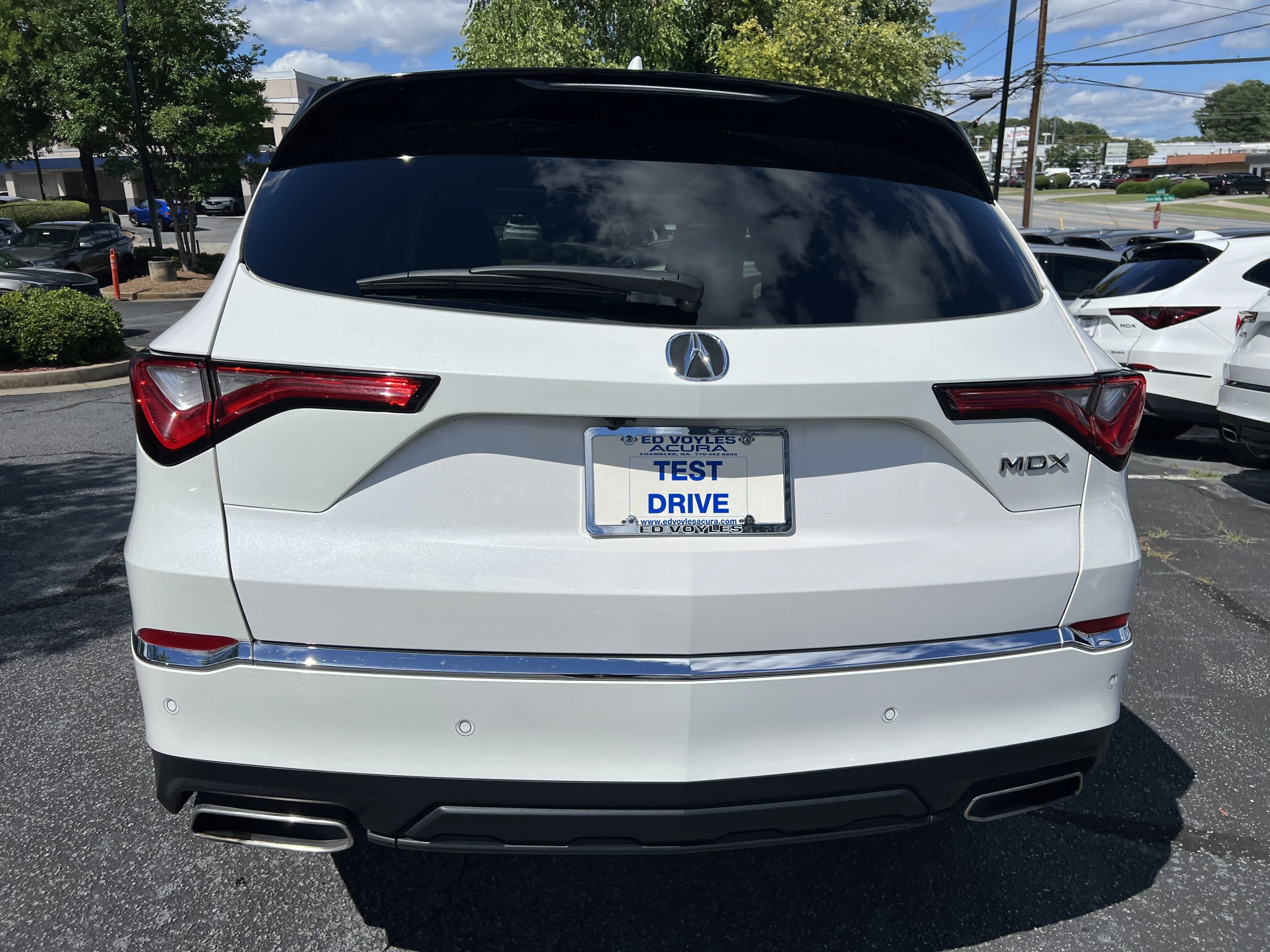 Certified Used 2024 Platinum White Pearl Acura TECH image 4