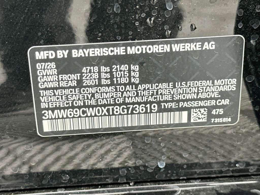 New 2026 Black Sapphire Metallic BMW 330i image 24