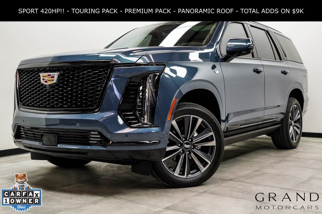 Used 2026 Blue Cadillac Sport image 1