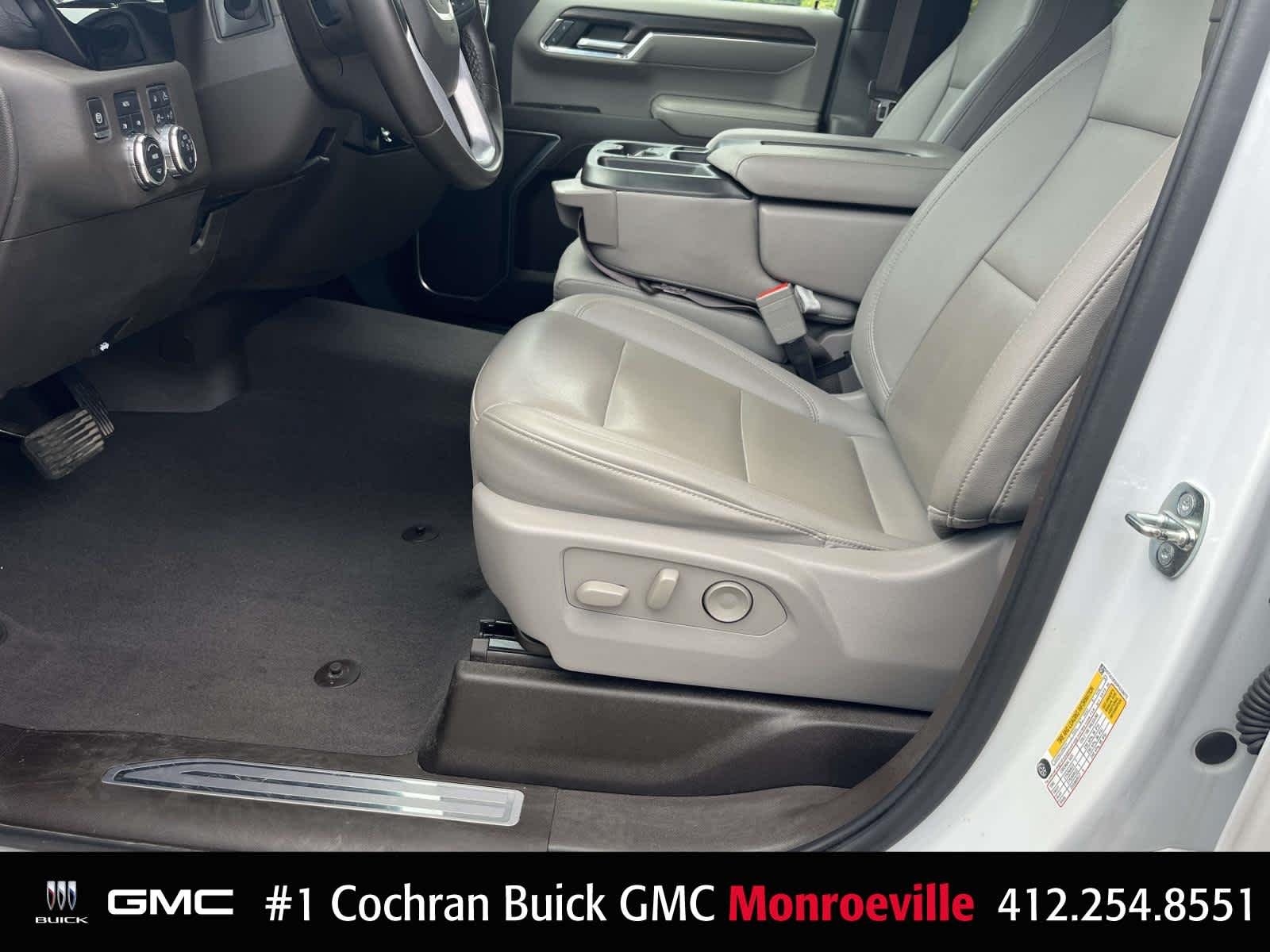 Used 2023 White Frost Tricoat GMC SLT image 20